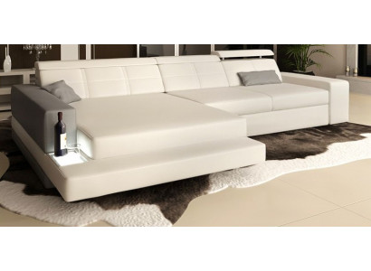 Coin canapé textile en forme de L Canapé en cuir design Canapé d'angle Rembourrage de canapé Coin Sièges Canapés