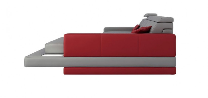 Coin canapé textile en forme de L Canapé en cuir design Canapé d'angle Rembourrage de canapé Coin Sièges Canapés