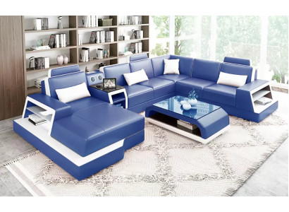 Design Paysage de vie Canapé d'angle Sofa Canapé Canapés Suite d'angle Canapés neufs Rembourrage