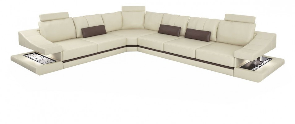 Canapé d'angle Canapé d'angle Canapé Meubles rembourrés Salon Textile en forme de L Sofas