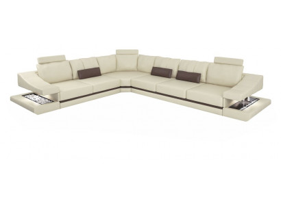 Canapé d'angle Canapé d'angle Canapé Meubles rembourrés Salon Textile en forme de L Sofas