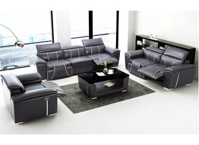 Ensemble de canapé 3 places 2 places 1 place Design Canapé Canapés Tissus Canapé Moderne Table Nouvelle