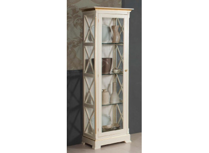 Vitrines en bois massif Armoire en verre Vitrine en bois massif Meuble de salon Bahut