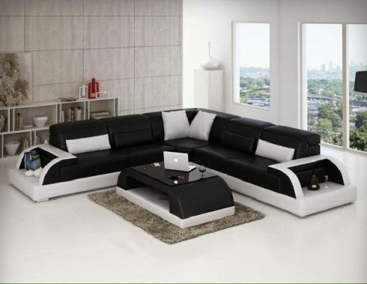 Paysage vivant Coin rembourrage Coin Sofa canapé Suite Canapé d'angle Canapés WetzlarC nouveau