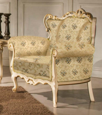 Fauteuil à oreilles design de siège en tissu de luxe StileElisa Textile siège unique nouvel