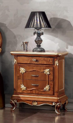 Table de chevet Design Console Tables d'appoint Chambre à coucher Bois Luxe Consoles nouveau