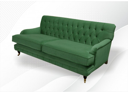 Meubles design Chesterfield de haute qualité Trois places en tissu d'ameublement