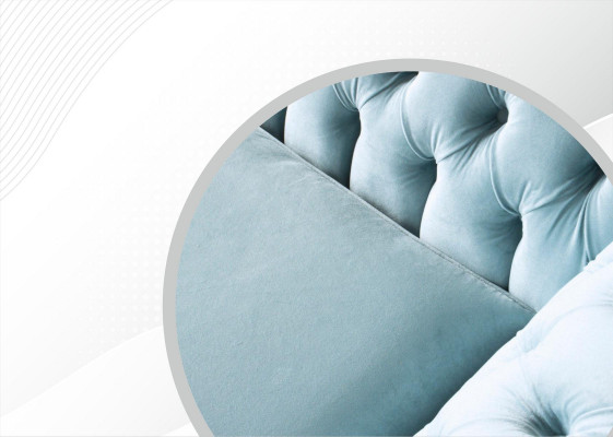 Canapé Chesterfield en cuir, canapé classique 3 places