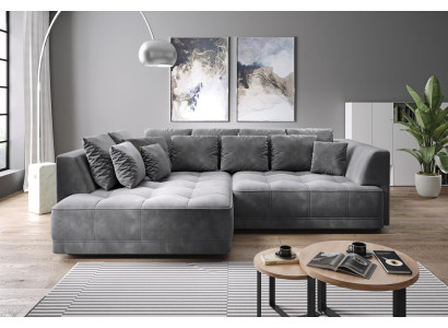 Canapé Textile Paysage vivant Canapé d'angle Canapés Canapé Rembourrage Canapé d'angle Meubles Forme en L