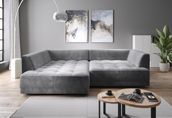 Canapé Textile Paysage vivant Canapé d'angle Canapés Canapé Rembourrage Canapé d'angle Meubles Forme en L