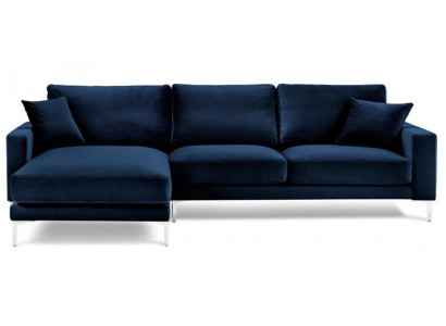 Canapé d'angle bleu Canapé paysager Canapé d'angle Rembourrage Italien Design de meubles