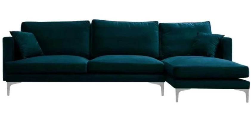 Canapé d'angle bleu Canapé paysager Canapé d'angle Rembourrage Italien Design de meubles
