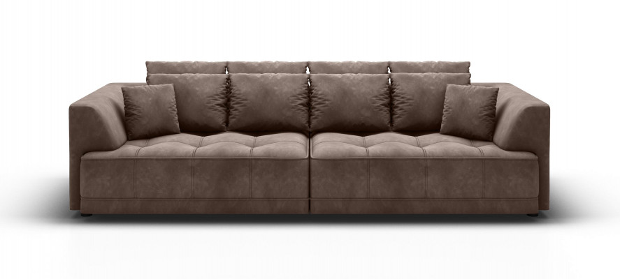 Canapé-lit Canapés 4 places Mobilier de chambre Grand canapé xxl Design de rembourrage de canapé Canapés