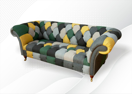 Chesterfield Salon Multicolore Design Moderne Canapés Canapé Nouveaux Meubles Créatifs
