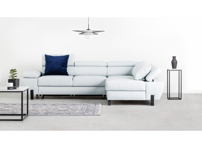 Canapé rembourré en L en tissu de canapé Canapés Canapés Design Canapé d'angle Sofa Paysage de vie