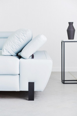 Canapé rembourré en L en tissu de canapé Canapés Canapés Design Canapé d'angle Sofa Paysage de vie