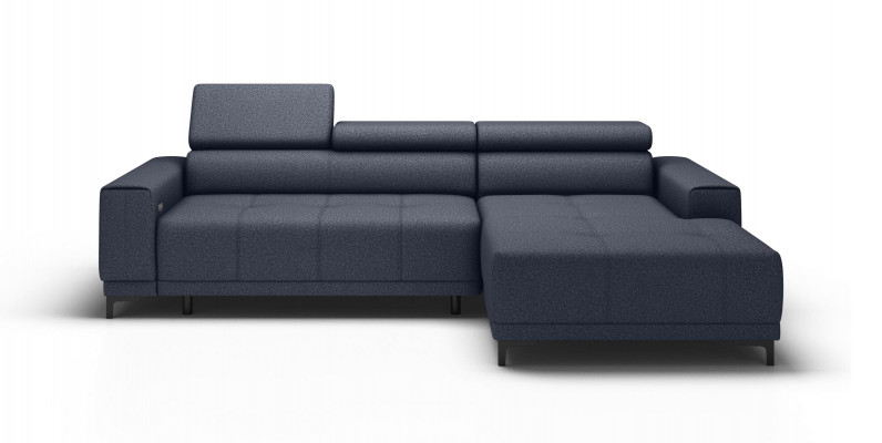 Coin Design Moderne Canapé Canapé d'angle en forme de L Tissu Canapé Couch paysager Vivant Canapés