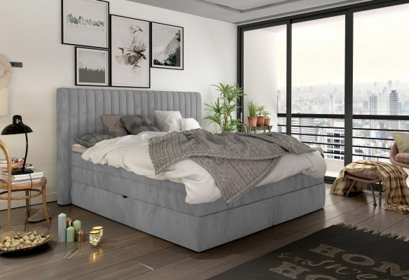 Boxspring Lits d'hôtel Dort Salle de sommeil Luxe lit Rembourrage Conception Luxe home24
