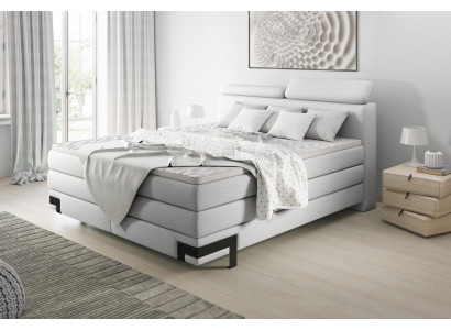 Lit de design Boxspring Lits Mariage Matelas Chambre de sommeil Luxe Hôtel Double neuf