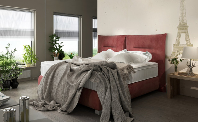 Chambre de lit moderne d'hôtel de lit de sommeil de meubles de luxe de lit de conception de lits de mariage doubles nouveau