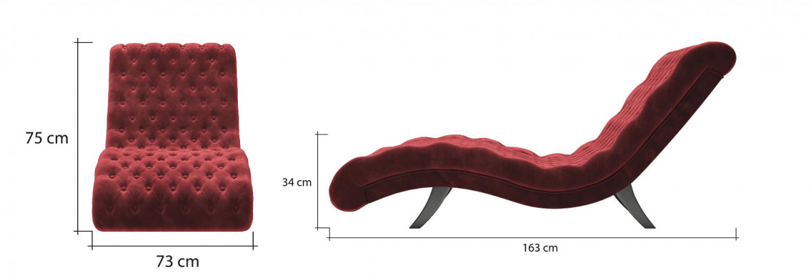 Canapé Chesterfield Chesterfield Canapé Lit en Bois en Métal Chaise Longue Chaise Longue en Métal de Détente