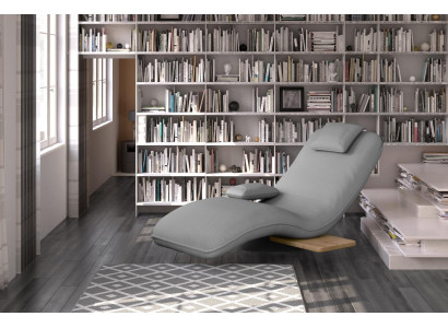Chaise longue chaise longue relax fauteuil canapé canapé chaise textile