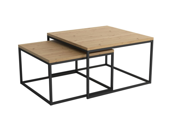 Table basse Table d'appoint Design Table de salon Tables Ensemble double