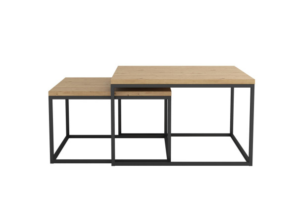 Table basse Table d'appoint Design Table de salon Tables Ensemble double