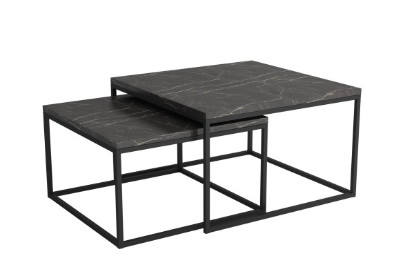Designer Set 2x Couchtisch Beistelltisch Wohnzimmertisch