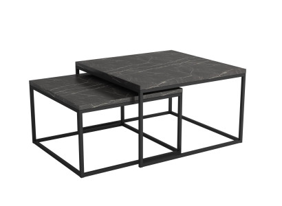 Designer Set 2x Couchtisch Beistelltisch Wohnzimmertisch