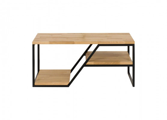 Table basse design Tables rondes Métal Bois Salon nouveau Élégant