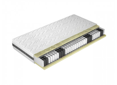 Matelas 90x200cm - 7 Zones - Chambre de haute qualité - Matelas lit d'hôtel