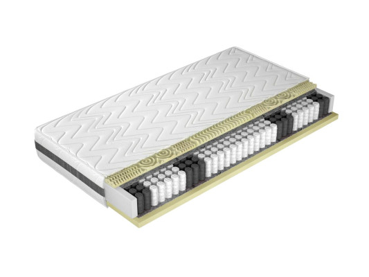 Matelas 70x200cm - 7 zones - Chambre de haute qualité - Matelas de lit d'hôtel