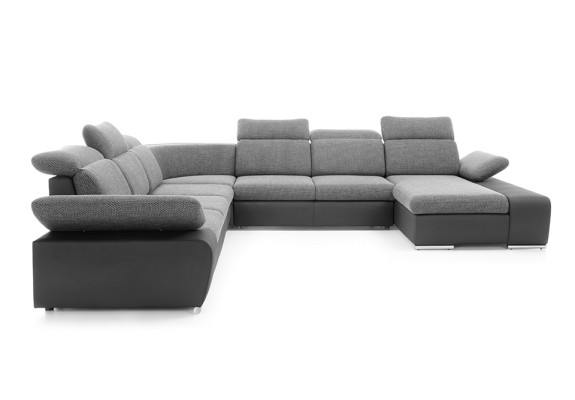 Canapé d'angle en forme de U Canapé d'angle avec fonction de couchage Canapé d'angle paysager Canapé Canapé neuf