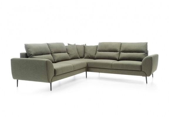 Canapé d'angle Canapé d'angle avec fonction de couchage Canapé Paysage de vie Sofa Canapés