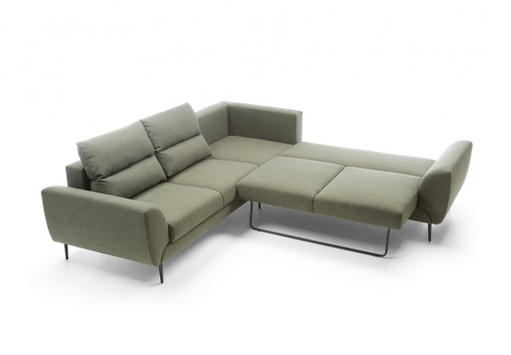 Canapé d'angle Canapé d'angle avec fonction de couchage Canapé Paysage de vie Sofa Canapés