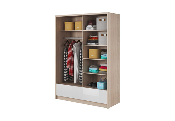 Étagères polyvalentes Armoire étagère Armoire de rangement 150cm nouveau Porte-manteau