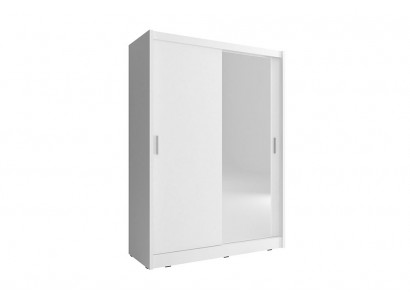 Armoire polyvalente 150cm Étagères de rangement Porte-manteau