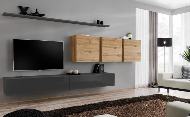 Bahut design meuble en bois complet 7 pièce buffet mural meubles de salon