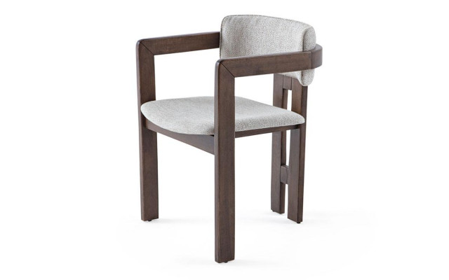 Ensemble de salle à manger moderne Table à manger 4x chaises Commode Miroir Mobilier design