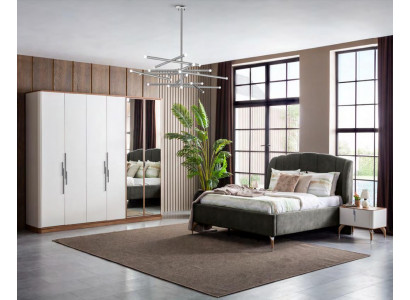 Meuble de style Armoire de luxe Armoires de chambre moderne en bois Armoire nouvelle