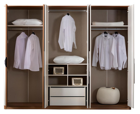 Meuble de style Armoire de luxe Armoires de chambre moderne en bois Armoire nouvelle