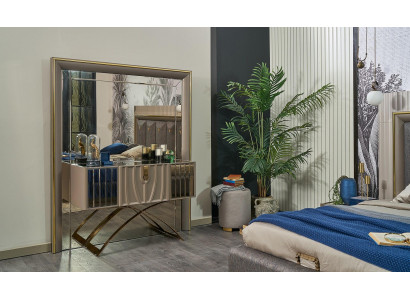 Console Table - Coiffeuse - Chambre - Moderne - Bois - Marron