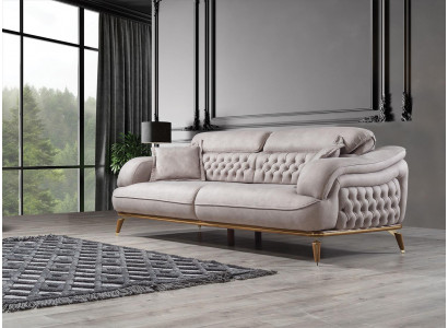 Sofa de salon Trois places Meubles design Canapés de luxe Mobilier moderne
