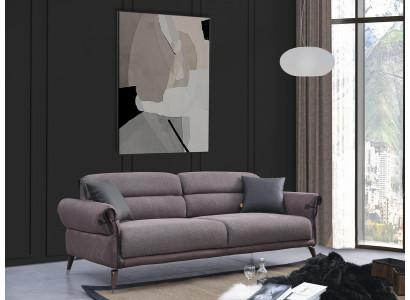 Salle de séjour Canapé Sofa Trois places Luxe Meuble rembourré Ameublement Meuble textile