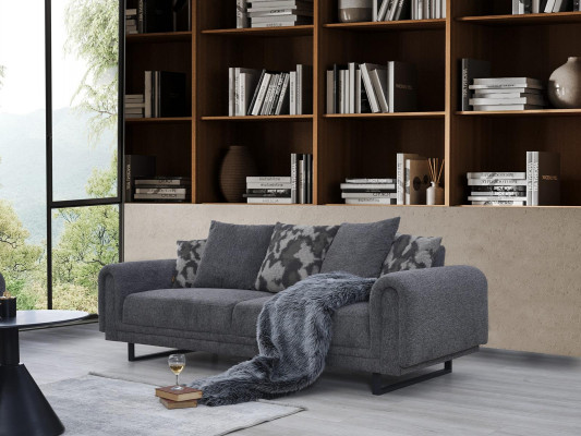 Salon de luxe Canapé Trois places Canapé Moderne Mobilier rembourré de luxe Nouveaux ameublements