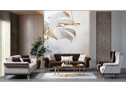 Canapé rembourré blanc canapé design salon moderne canapé de luxe neuf