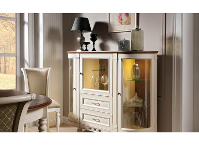 Vitrine Armoire Commode Étagère en verre Vitrines Étagères Bois Armoires Bar Salon
