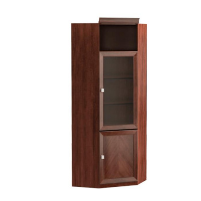 Armoire d'angle en bois, armoire, bibliothèque, commode, armoire de bureau