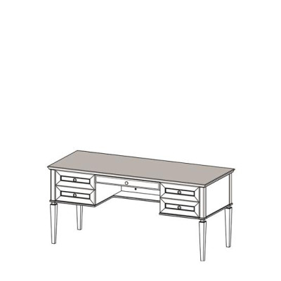Bureau de luxe Table de bureau Bureau de style ancien Mobilier de bureau neuf